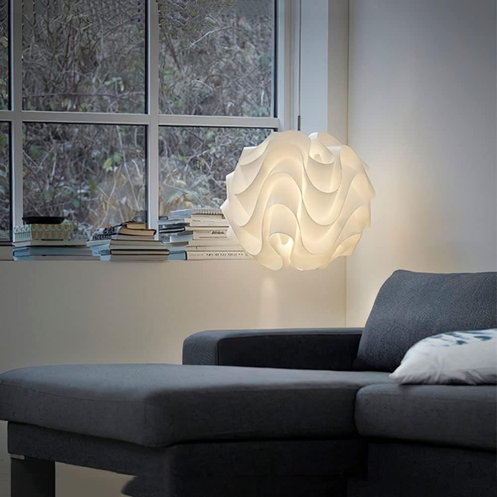 Audara-Nordic Extravagant Pendant Light Designer Round Pendant Lamp Very Conspicuous Chandelier E27/E26 Acrylic Hanging Light Fixtures Suitable for Living Room, Bedroom, Dining Room