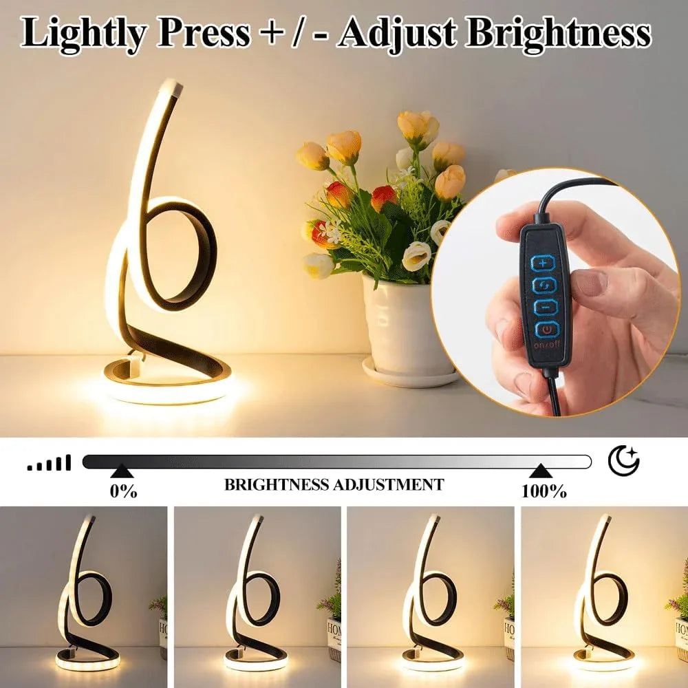 Audara-Modern Simple Variable Light Restaurant Coffee Shop Desk Light Scandinavian Bedroom Study Room Office Desk Lamp Model Room Showcase Table Lamp B&B Hotel Front Desk Club Lighting Fixture