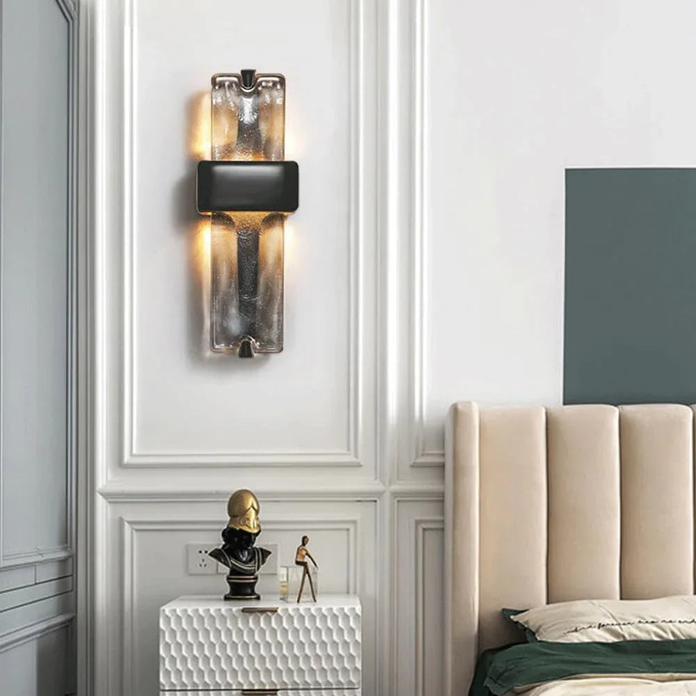 Audara-New Bedroom Bedside Wall Lamp Creative Living Room Background Wall Lights New Chinese Art Lucite Sconces Aisle Corridor Decoration Mounted Lighting Fixture