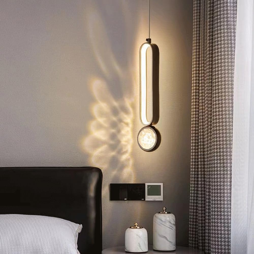 Audara-French-style Romantic Bubble Crystal Pendant Light, Minimalist Bedroom Bedside Decorative Lamp, A Clever Blend Of Bohemian And Other Styles, Suitable For Dining Room, Living Room, Entryway, Etc