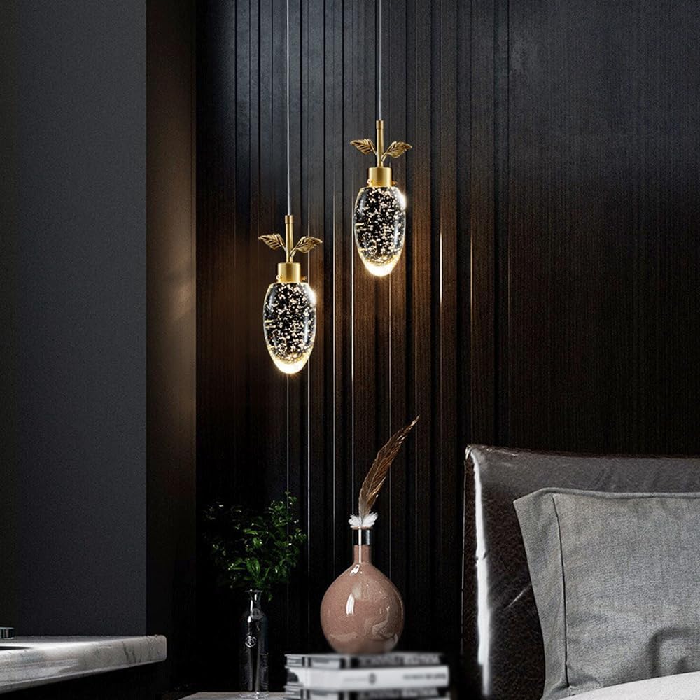 Audara-Crystal Pendant Light, 4-inch, Carrot-shaped Decorative Chandelier, Modern And Luxurious Style, Suitable For Various Lighting Applications Including Hotels, Restaurants, Kitchen Islands, And Be