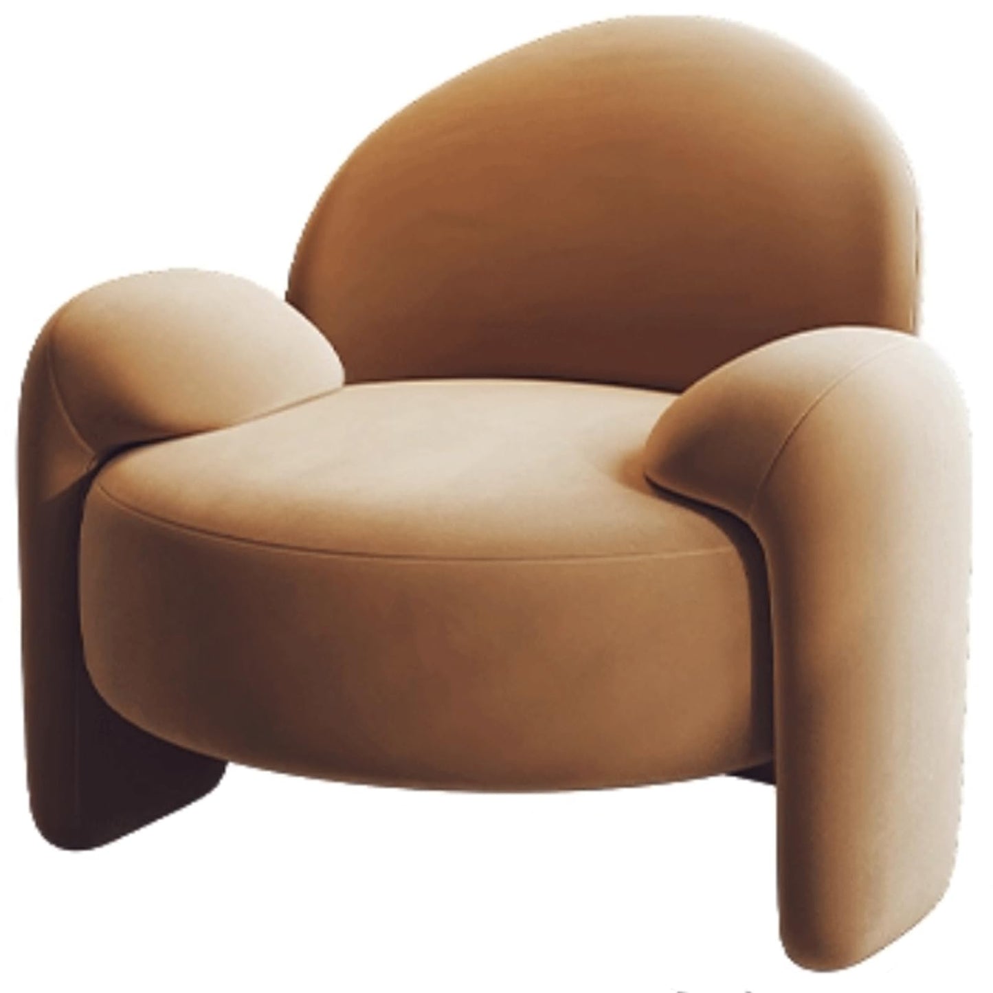 Audara-Creative Green Velvet Single Sofa Chair 29 Inch Home Leisure Backrest Armrest Sofa Reception Negotiation Chair Suitable for Beauty Salons, Offices, Hotels