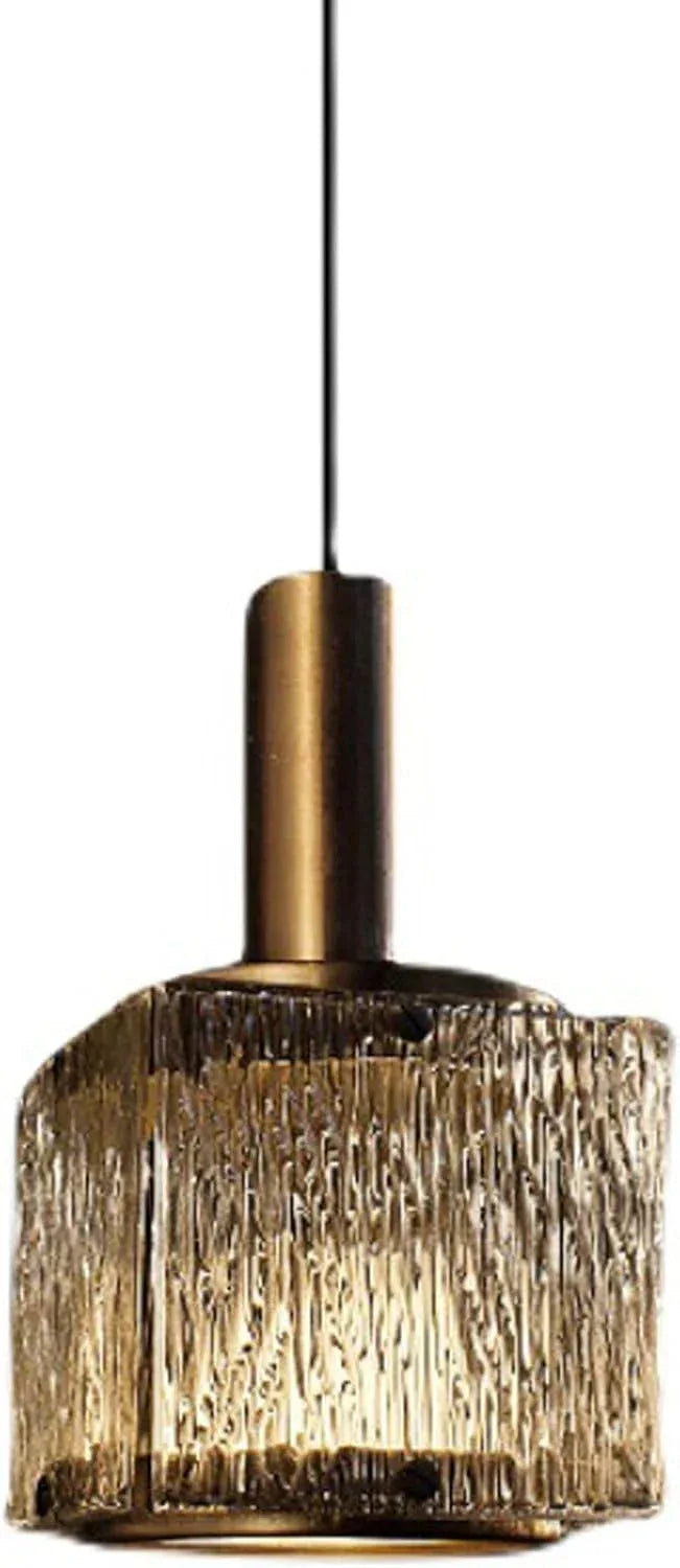 Audara-Crystal Pendant Light, 7-inch, European Modern Minimalist Style, Suitable for Installation in Various Spaces Such As Bedrooms, Hotels, Restaurant Entryways, Cafes, and Kitchen Islands.