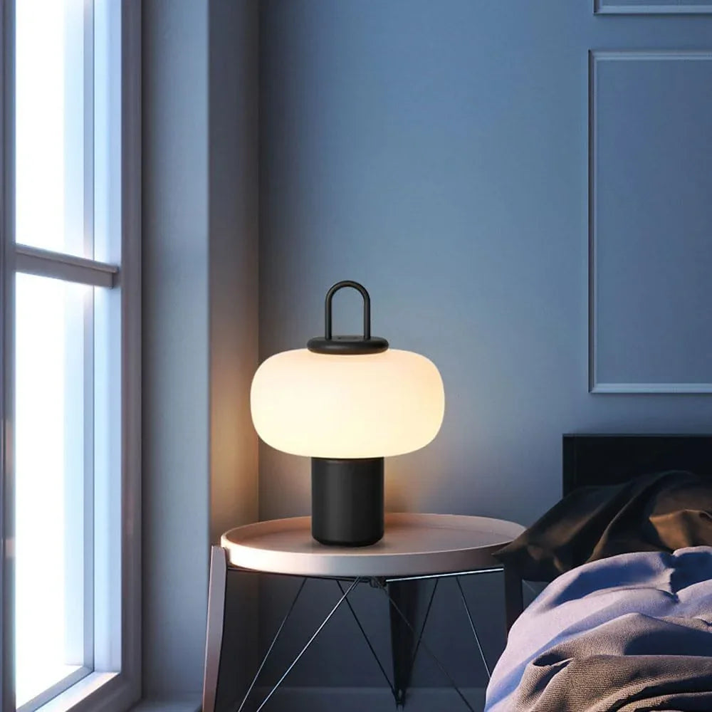 Audara-Creative Study Office Dormitory Desk Light Scandinavian Modern Metal Glass Desk Lamp Living Room Bedroom Bedside Table Lamp B&B Studio Sample Room Club Cafe Lighting Fixture