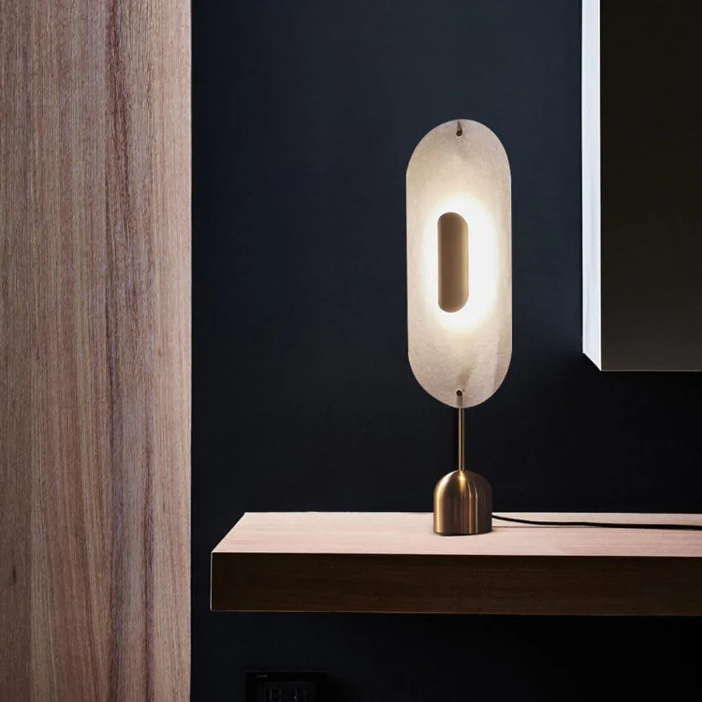 Audara-Scandinavian Simple Bedroom Study Desk Light Art Creative Acrylic Metal Desk Lamp Mall Front Desk Coffee Shop Restaurant Decoration Lighting Fixture Office Apartment Living Room Table Lamp