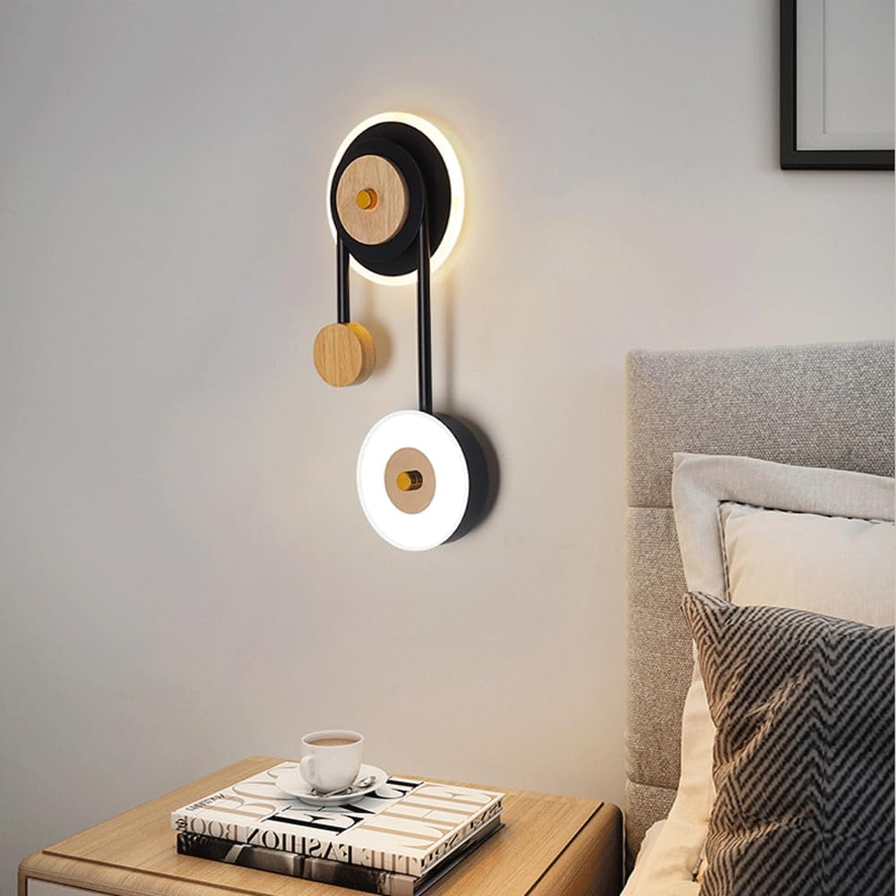Audara-Postmodern Creative Background Wall Wall Lamp Simple Living Room LED Wall Lights Bedroom Bedside Ambience Sconces Aisle Corridor Entrance Mounted Lighting Fixture