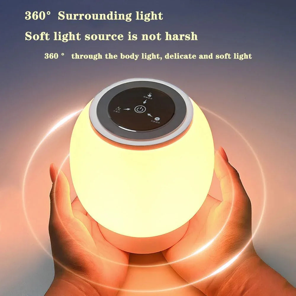 Audara-Eye Protection Infinitely Dimmable/RGB16 Color Dimming LED Desk Light Portable Long Lasting Timing Touch Dimming Bedroom Bedside Night Desk Lamp Children's Room Table Lamp Dormitory Lighting Fixture