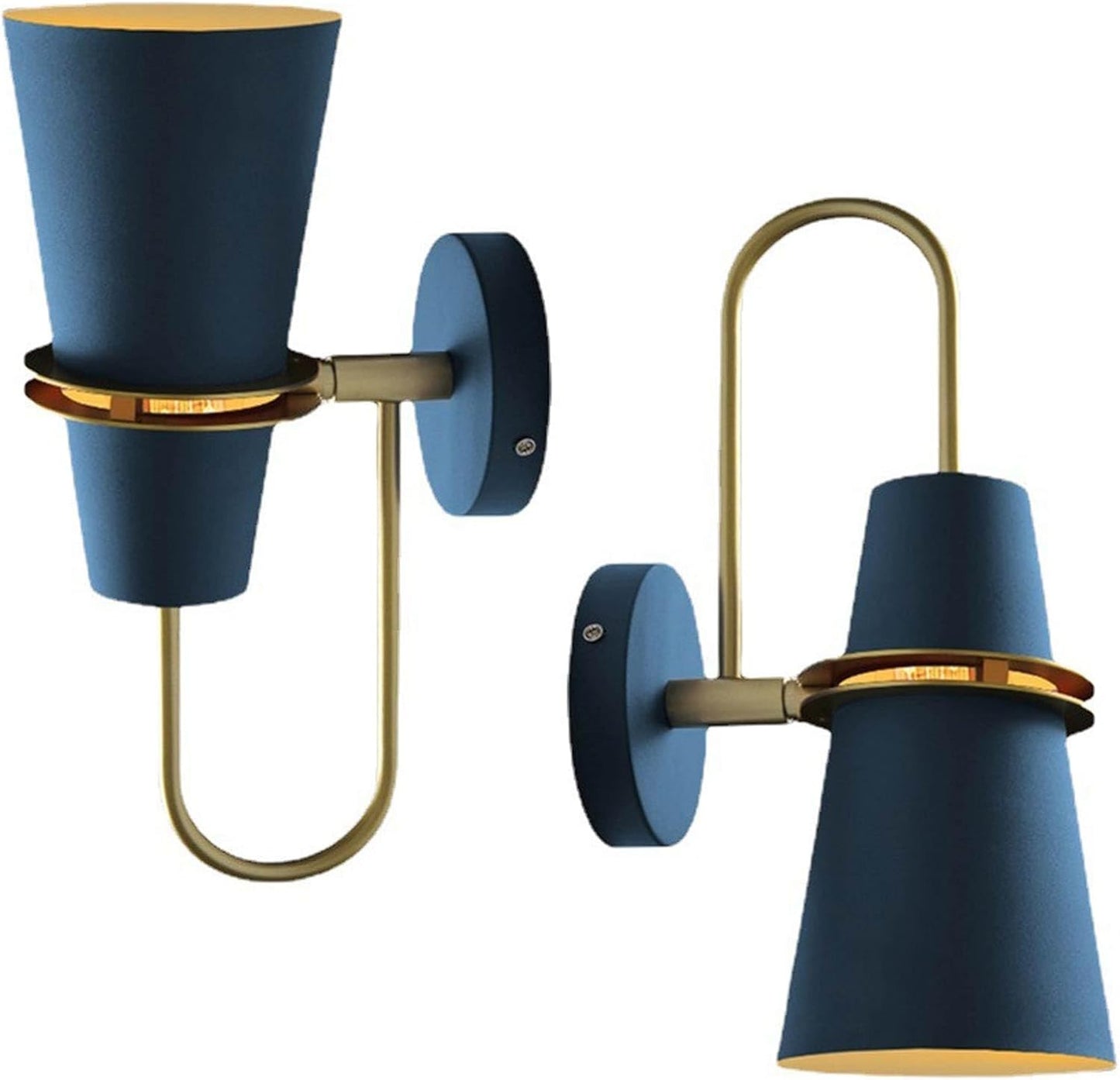 Audara-Wall Sconces Set of 2 Modern Vanity Wall Lights for Bathroom Wall Lamps for Bedroom Study & Living Room Feature Wall Light Fixture