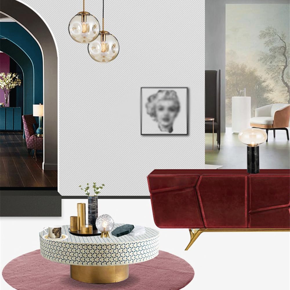 Audara-10-inch Glass Pendant Lights, Spherical Decorative Lamps, Bohemian Style, European Minimalist Style, Suitable For Bedrooms, Hotels, Restaurants, Entryways, Kitchen Islands, And Other Scenarios.