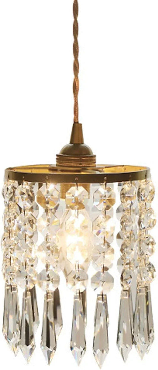 Audara-5-inch Crystal Chandeliers Can Be Installed in Various Spaces Such As Bedrooms, Hotels, and Kitchen Islands. Small Chandelier for Living Room in Minimalist European Style.