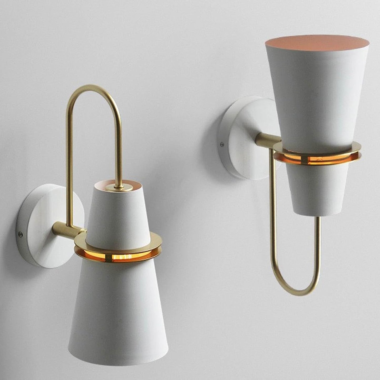 Audara-Wall Sconces Set of 2 Modern Vanity Wall Lights for Bathroom Wall Lamps for Bedroom Study & Living Room Feature Wall Light Fixture