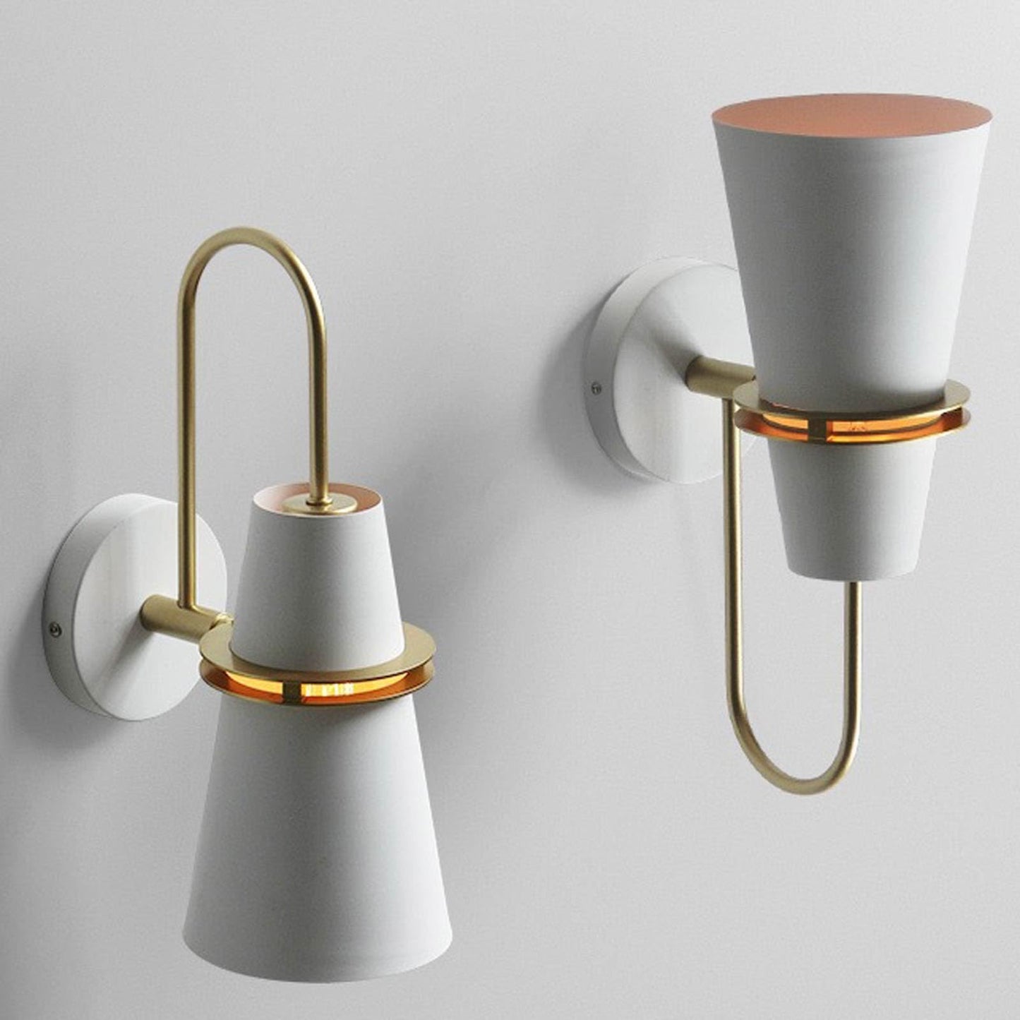 Audara-Wall Sconces Set of 2 Modern Vanity Wall Lights for Bathroom Wall Lamps for Bedroom Study & Living Room Feature Wall Light Fixture