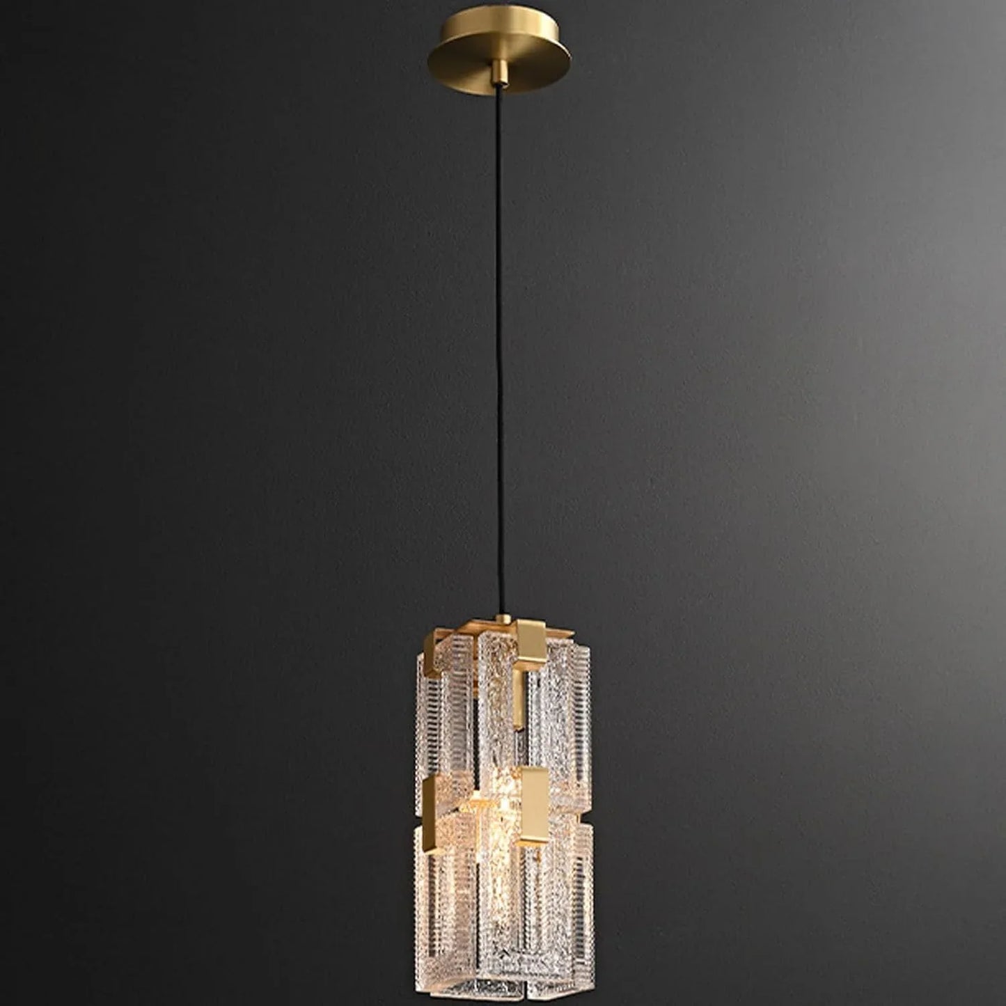 Audara-Small-Sized Crystal Pendant Light, Bohemian Style, European Minimalist Style, Suitable for Multiple Scenarios Such As Bedrooms, Hotel Rooms, Entryways, Kitchen Islands, Etc.