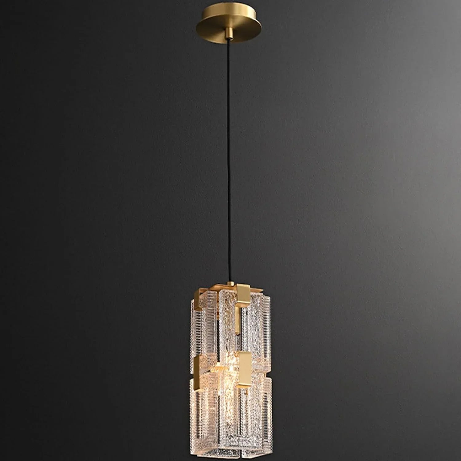 Audara-Small-Sized Crystal Pendant Light, Bohemian Style, European Minimalist Style, Suitable for Multiple Scenarios Such As Bedrooms, Hotel Rooms, Entryways, Kitchen Islands, Etc.