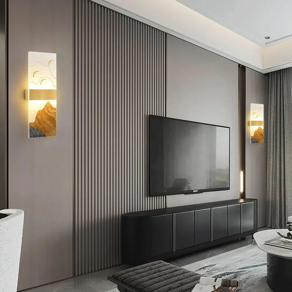Audara-New Chinese Style Full Copper Wall Lamp Creative Bedside Enamel Color Wall Lights Living Room Study Room Staircase Sconces Modern Simple Entrance Mounted Lighting Fixture