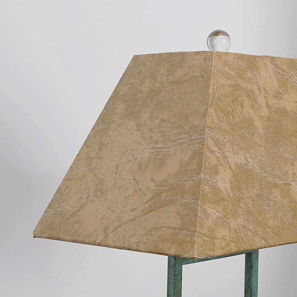 Audara-American Retro Dressing Table Bedroom Study Tea Room Desk Light Classic High-end Metal Parchment Desk Lamp Farmhouse Villa Restaurant Cafe Lighting Fixture Living Room Background Wall Table Lamp