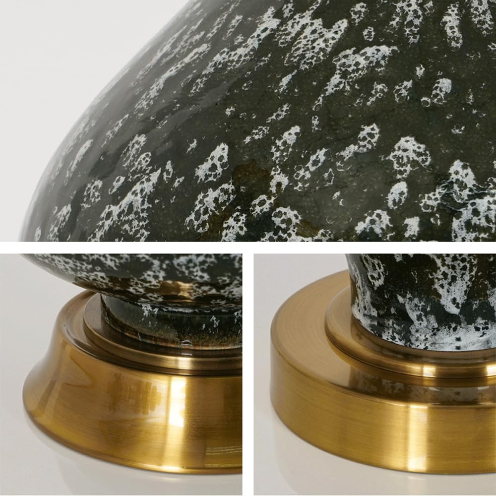 Audara-High-end Hotel Front Desk Showroom Desk Light Luxury Model House Backdrop Living Room Desk Lamp Kiln Glaze Ceramic Table Lamp Villa Club Mall Coffee Shop Lighting Fixture