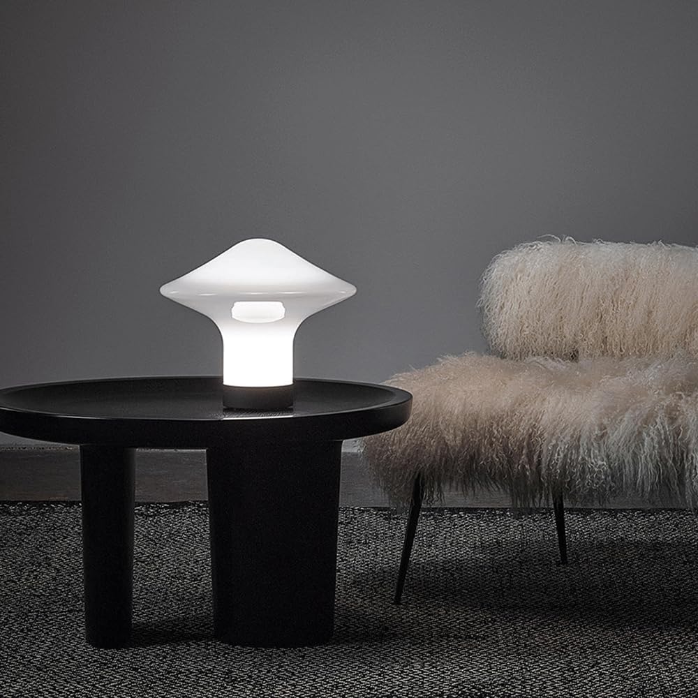 Audara-Scandinavian Simple Model House Living Room Counter Desk Light Fashion Creative Glass Desk Lamp Showcase Kitchen Bedroom Table Lamp Apartment Office Coffee Shop Dining Room Lighting Fixture