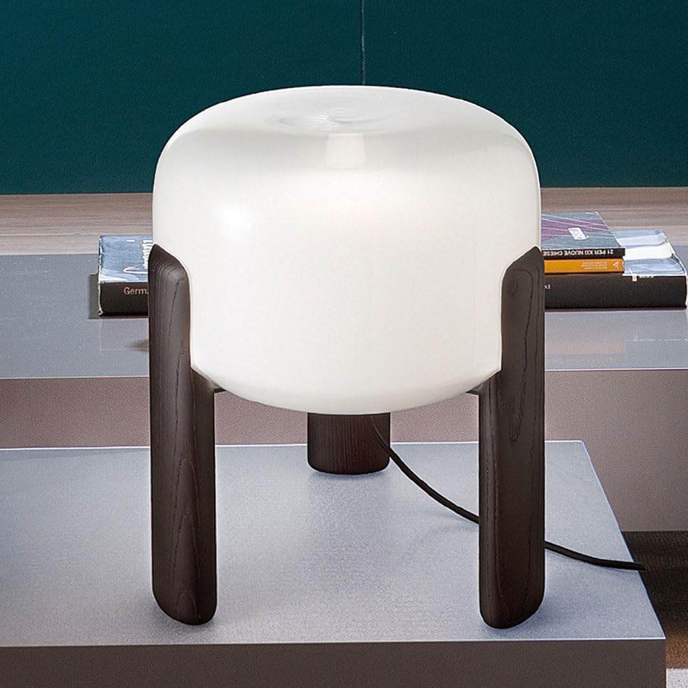 Audara-Modern Luxury Light Luxury Bedroom Bedside Living Room Desk Light Scandinavian Creative Wood Glass Desk Lamp Restaurant Club B&B Hotel Front Desk Lighting Fixture Office Dormitory Table Lamp