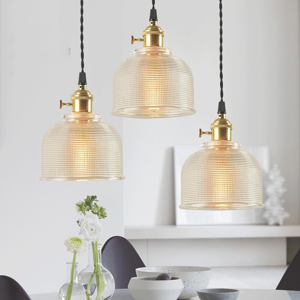 Audara-Creative Glass Pendant Lights, Small-Sized Hanging Decorative Lights, Modern Minimalist and Bohemian Style, Suitable for Bedrooms, Hotels, Kitchens, Islands, Entryways, Etc.