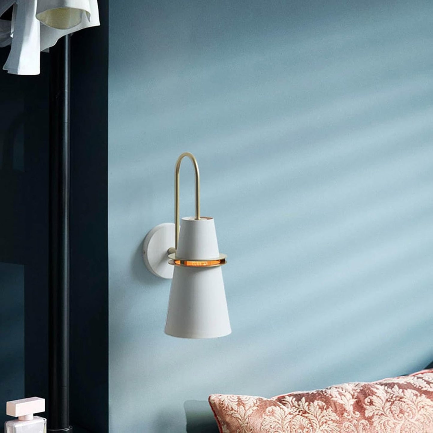 Audara-Wall Sconces Set of 2 Modern Vanity Wall Lights for Bathroom Wall Lamps for Bedroom Study & Living Room Feature Wall Light Fixture