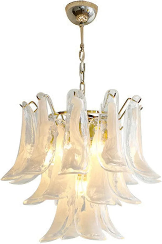 Audara-16-inch Crystal Chandeliers Can Be Installed in Various Spaces Such As Bedrooms, Hotels, and Kitchen Islands. Small Chandelier for Living Room in Minimalist European Style.