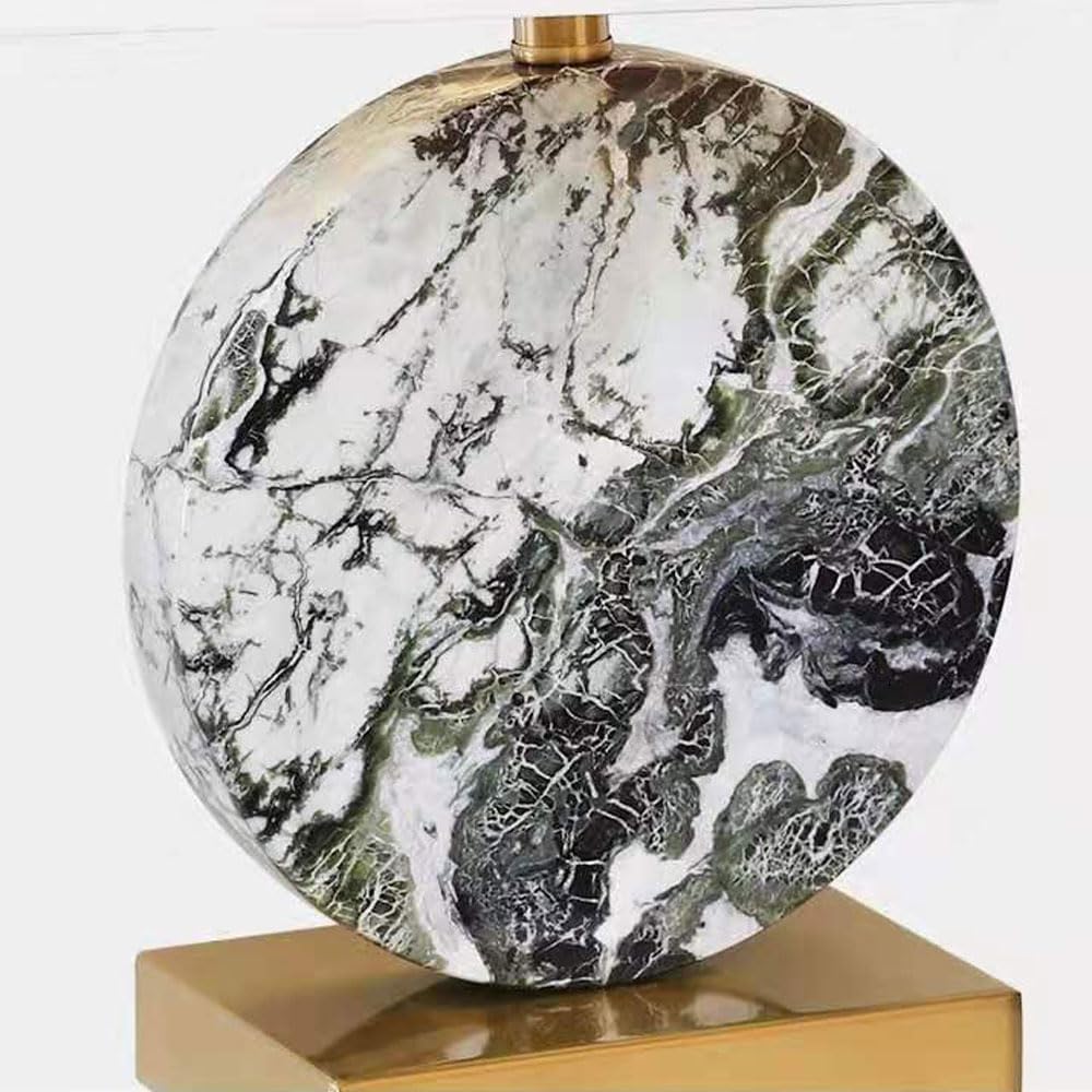 Audara-New Chinese Simple Hotel Front Desk Coffee Shop Decoration Desk Light Cafe Restaurant Background Wall Desk Lamp Bedroom Bedside Living Room Table Lamp Luxury High-end Marble Lighting Fixture