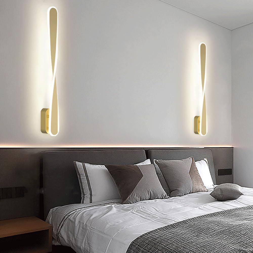 Audara-Light Luxury Living Room Background Wall Wall Lamp Simple Modern Long Wall Lights Creative Minimalist Case Designer Bedroom Sconces Hotel Corridor Corner LED Mounted Lighting Fixture
