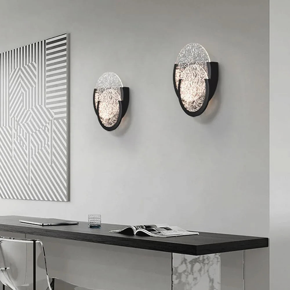 Audara-New Modern Aluminum Wall Lamp High-end Bedroom Bedside Resin Wall Lights Designer New Irregular Sconces Living Room Corridor Decorative Mounted Lighting Fixture