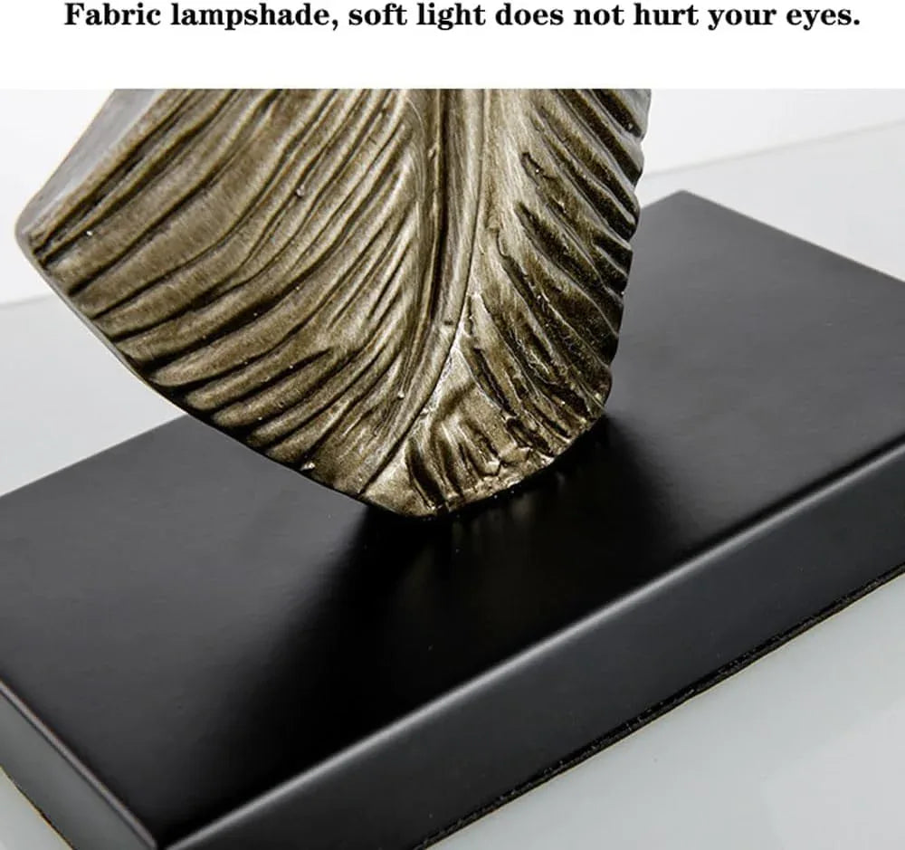 Audara-Creative Art Living Room Bedroom Bedside Desk Light Study Office Apartment Villa Desk Lamp Sample Room Backdrop Club Bar Decoration Table Lamp Personalized Fashion Resin Fabric Lighting Fixture