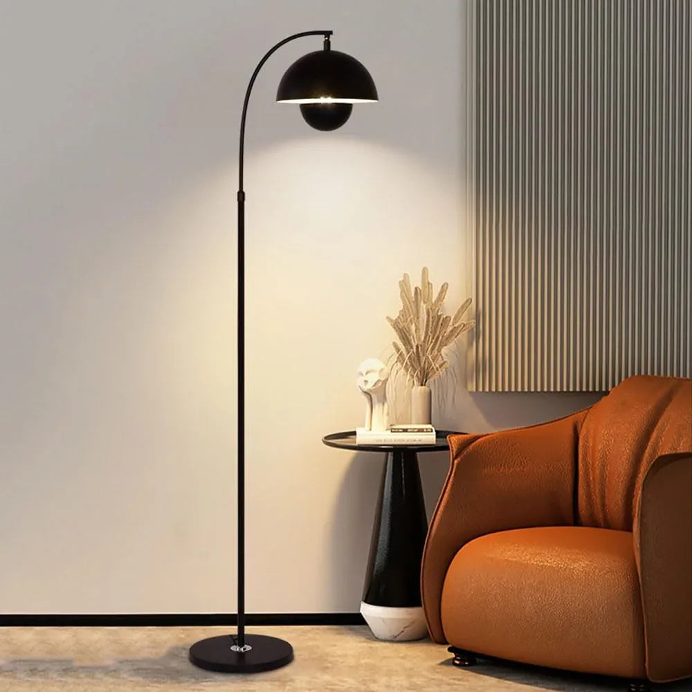 Audara-French Style Study Bedroom Floor Lamp Modern E26 Single Light Source Metal Standing Lamp Height Angle Adjustable Three Tones Living Room Torchiere Restaurant Hotel Decor Lighting Fixture