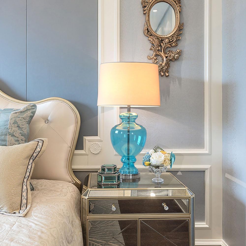 Audara-Modern Creative Living Room Bedroom Bedside Desk Light Warmth Romantic Fabric Desk Lamp Farmhouse B&B Restaurant Club Table Lamp Farmhouse Countryside Cafe Lighting Fixture