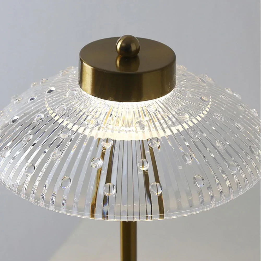 Audara-American Simple Hotel Bedroom Bedside Desk Light Modern Creative Acrylic Hardware Desk Lamp Living Room Study Room Dormitory Table Lamp Dressing Table Villa Exhibition Decoration Lighting Fixture