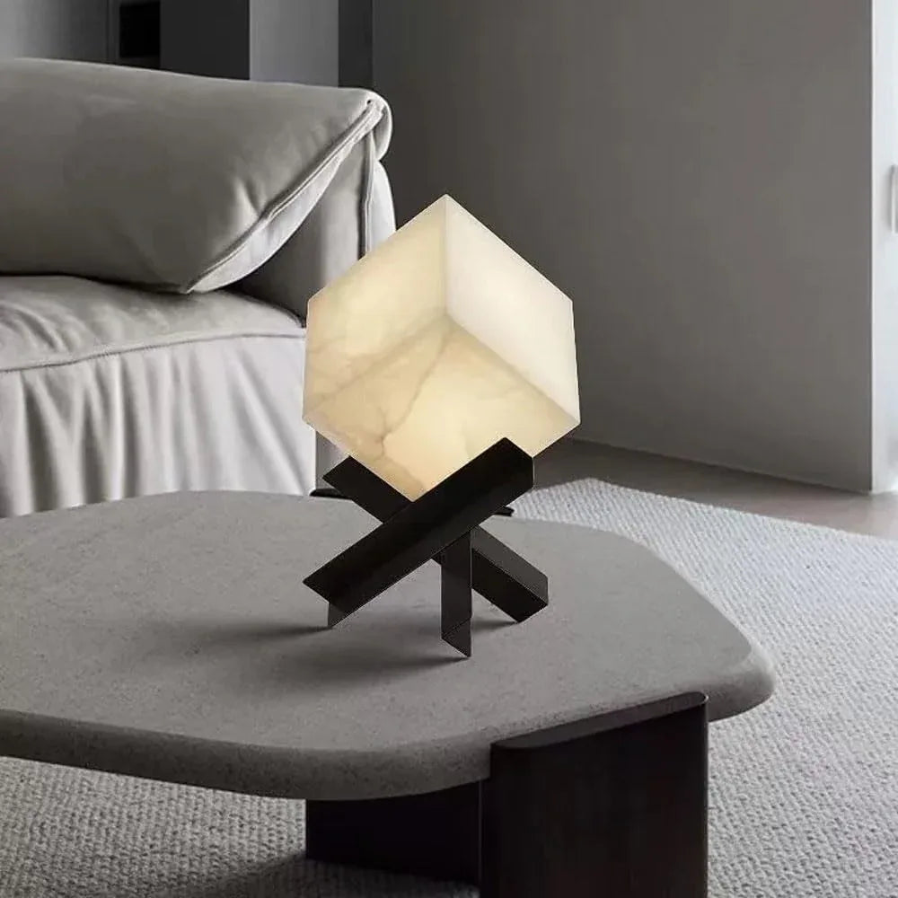 Audara-Modern Simple Living Room Study Bedroom Desk Light Scandinavian Postmodern Marble Desk Lamp Sample Room Designer Model Showroom Table Lamp Restaurant Hotel Decoration Lighting Fixture