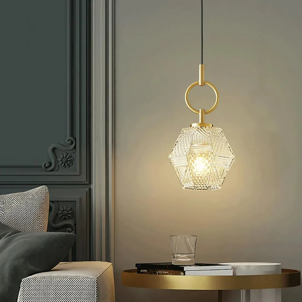 Audara-Small Pendant Light Fixtures, Decorative Lighting Fixtures, Bohemian Style, European Minimalist Style, Suitable for Bedrooms, Hotel Entryways, Kitchen Islands, and Other Scenarios.