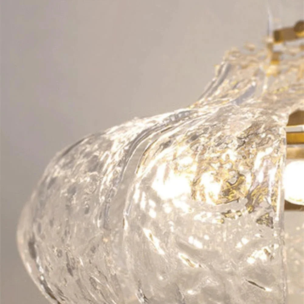 Audara-20-inch Crystal Chandeliers Can Be Installed in Various Spaces Such As Bedrooms, Hotels, and Kitchen Islands. Glass Chandelier for Living Room in Minimalist European Style.