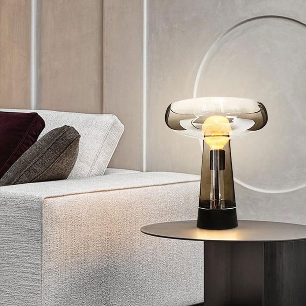 Audara-Scandinavian Simple Model Room Bedroom Bedside Desk Light Creative Personalized Glass Marble Desk Lamp Club Coffee Shop Dining Room Lighting Fixture Villa Living Room Counter Showcase Table Lamp