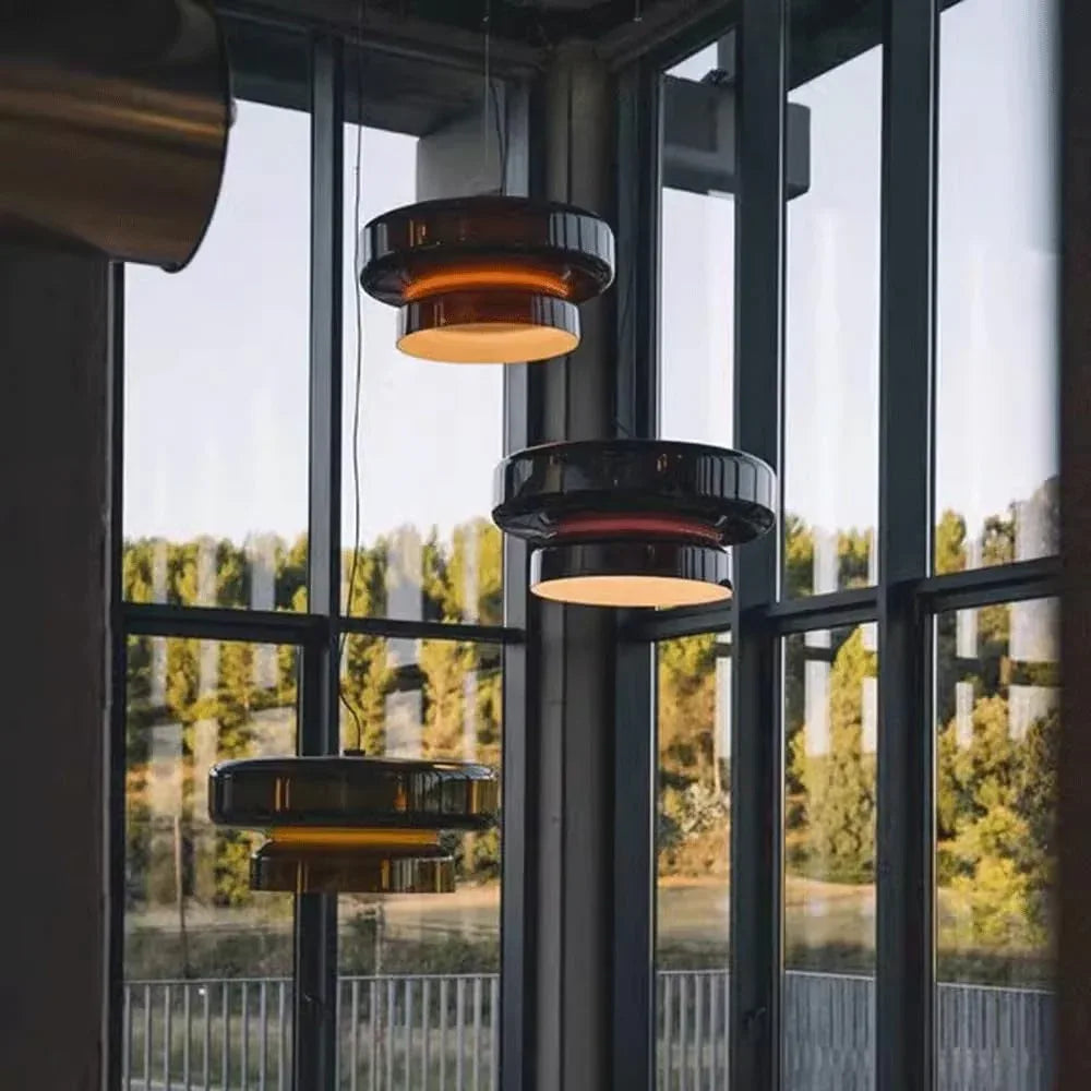 Audara-14-inch Modern Pendant Lights, Suitable for Various Settings Including Bedrooms, Bedside Tables, Hotel Entryways, Kitchen Islands, Etc. Minimalist Bohemian Style.
