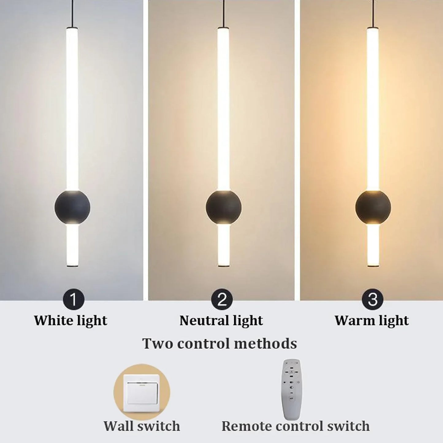 Audara-Gold LED Pendant Light Fixture, Remote Dimmable Adjustable Height Cylindrical Modern Minimalist Hanging Lamp with Gold Finish, for Kitchen Island, Dining Room, Living Room, Bedroom,Hotel