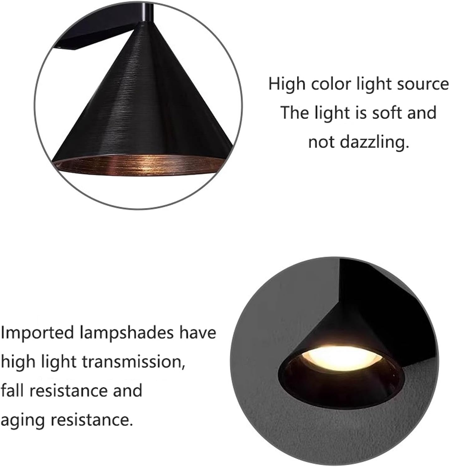 Audara-Sconces Wall Decor Set of 2 Minimalist Bedroom Headboard LED Wall Light Living Room Feature Wall & Hallway Wall Lamp Conical Unique Artistic Wall Light Fixture