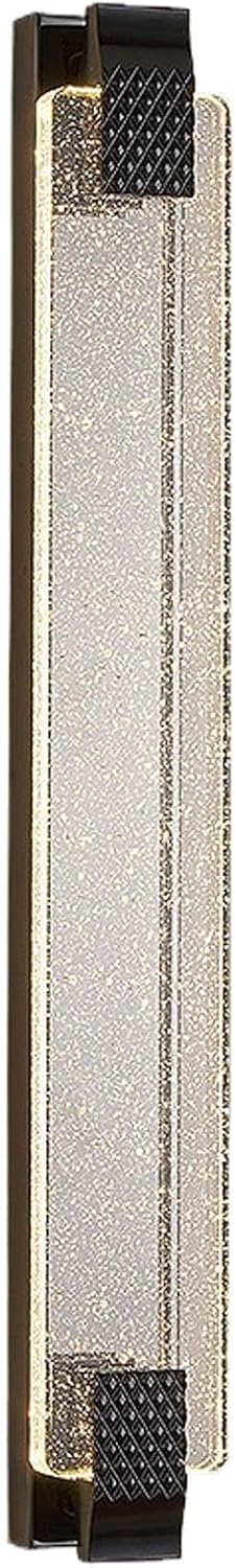 Audara-Long Crystal Wall Light Luxury LED Hardwired Wall Sconce Entrance Hallway Corridor Wall Lamp Living Room Feature Wall Wall Light Fixtures