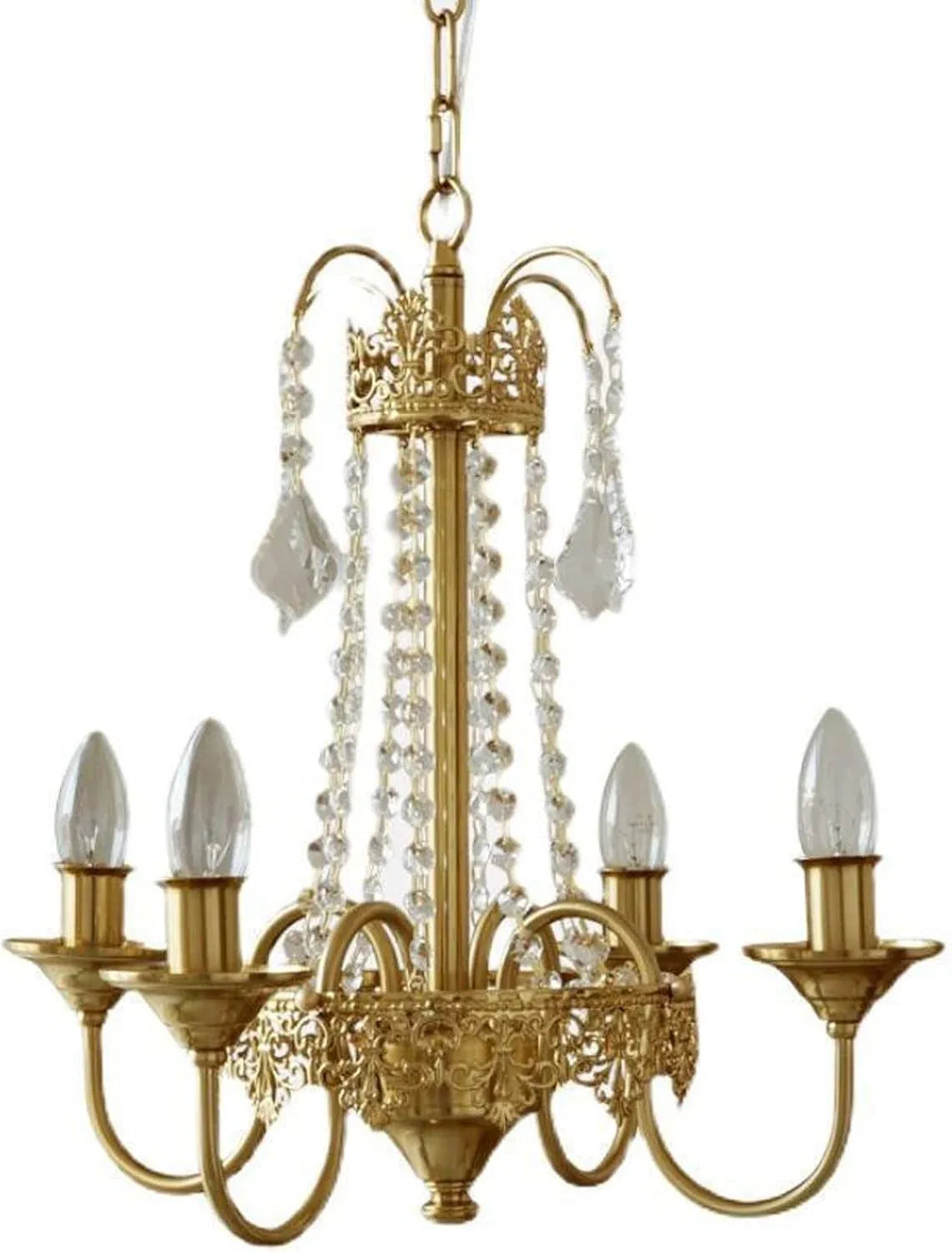 Audara-18-inch Crystal Chandeliers Can Be Installed in Various Spaces Such As Bedrooms, Hotels, and Kitchen Islands. Glass Round Chandelier for Living Room in Minimalist European Style.