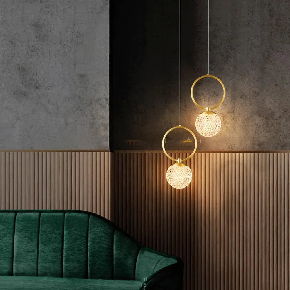 Audara-6-inch Pendant Light Fixtures, Decorative Lighting Fixtures, Suitable For Various Settings Including Bedrooms, Hotel Rooms, Entryways, Kitchen Islands, Etc. (Bohemian And European Minimalist St