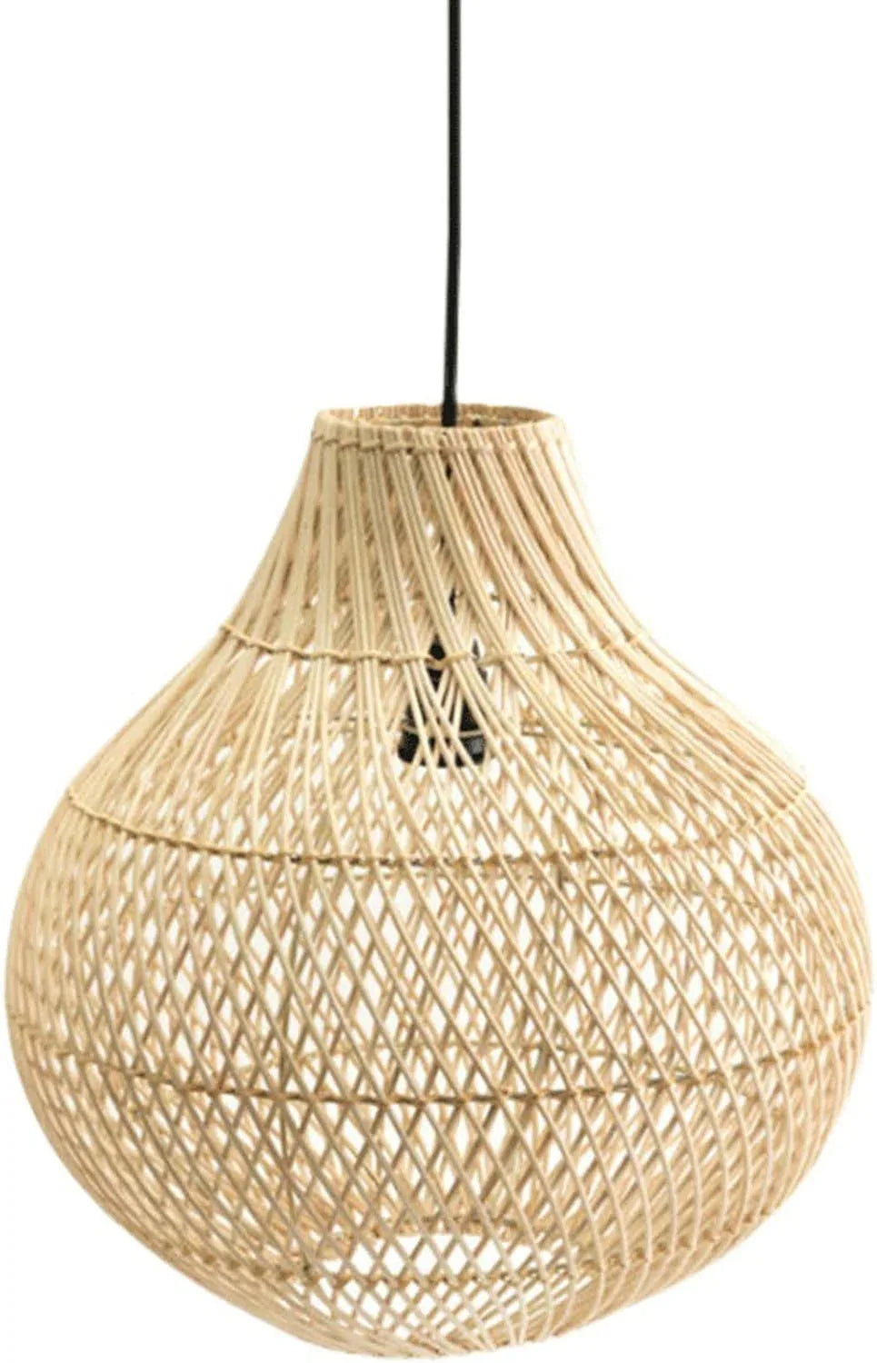 Audara-20-inch Woven Pendant Light Bohemian, Wabi-Sabi, and Multi-Style Ceiling Light Fixture Suitable for Bedrooms, Hotels, Study Rooms, Dining Areas, Entryways, and More Retro Lamp