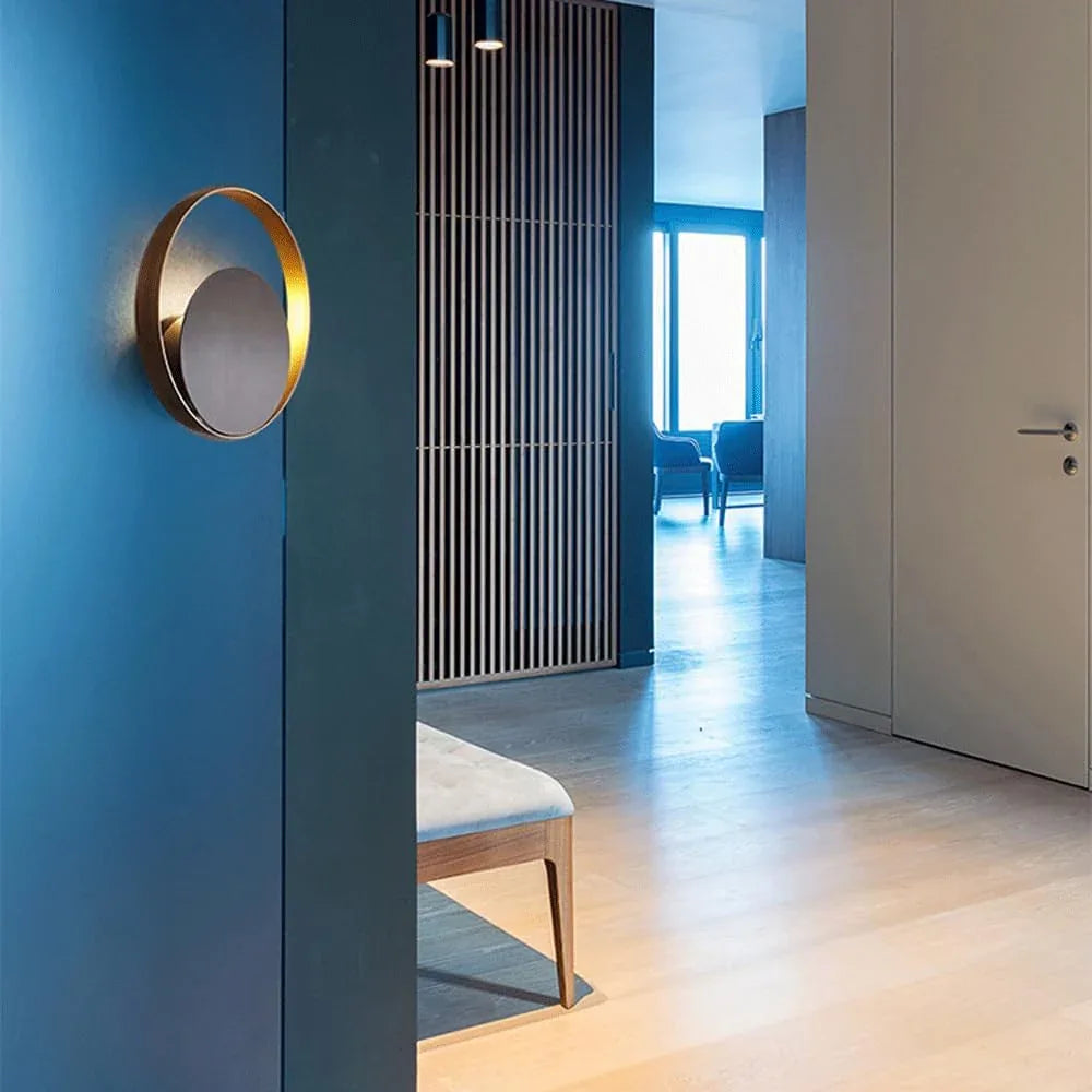 Audara-Minimally Modern Creative Wall Lamp American Art Headboard Wall Lights Bedroom Living Room Metal Sconces Study Room Hotel Decoration Mounted Lighting Fixture
