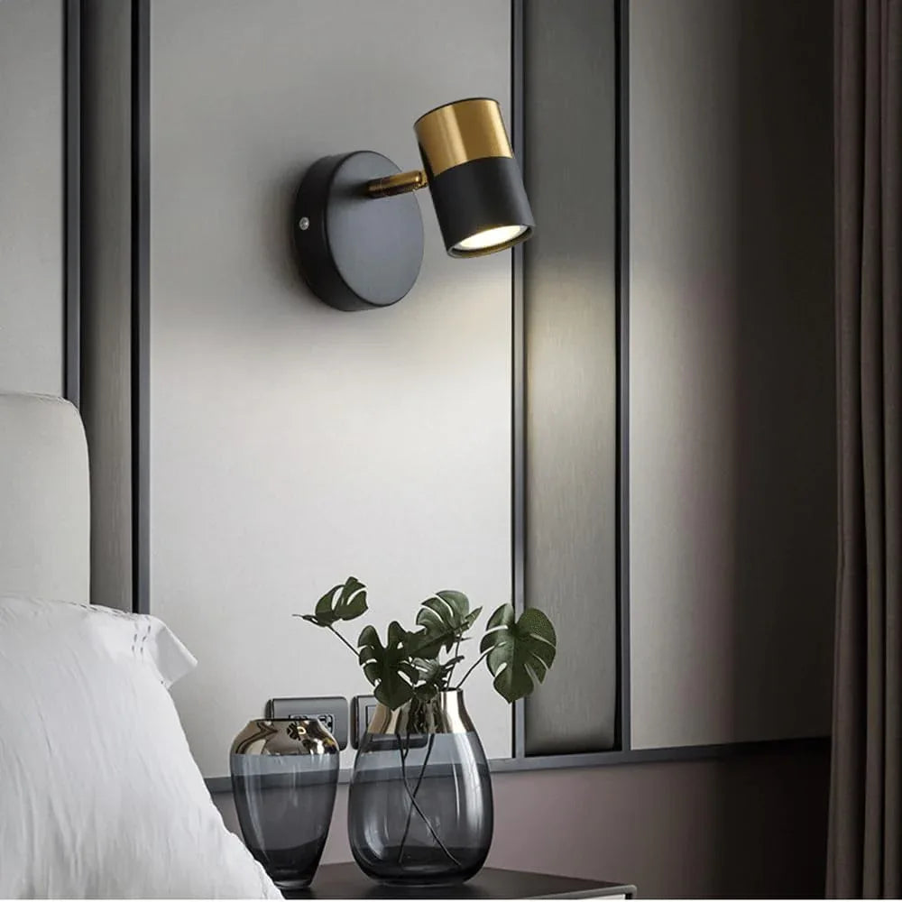 Audara-Scandinavian Creative Indoor Wall Lamp Simple Personality Bedroom Wall Lights Living Room Study Room Decoration Sconces American Style Industrial Style Bedside Mounted Lighting Fixture