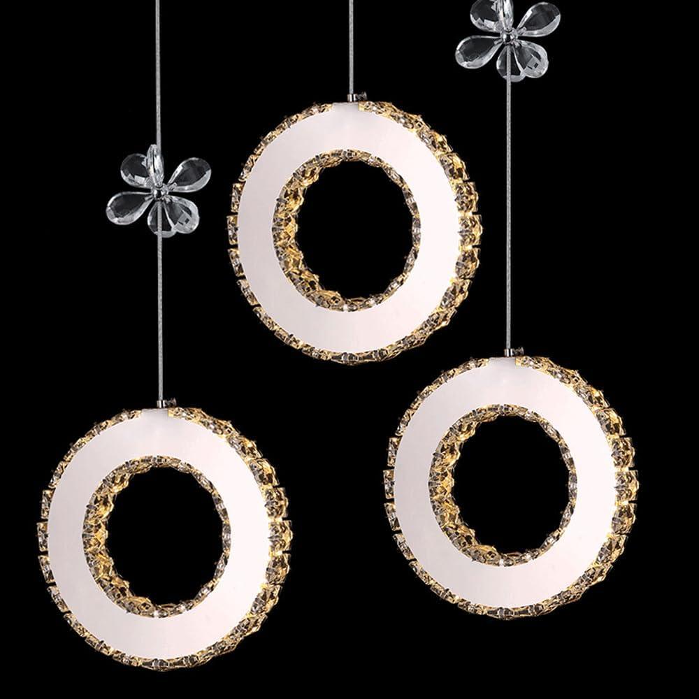 Audara-Crystal Pendant Light, 8-inch, Creative Decorative Lamp. Suitable for Modern, Minimalist, Bohemian, and European Styles. Ideal for Bedrooms, Hotel Rooms, Kitchens, Islands, Entryways, Etc.
