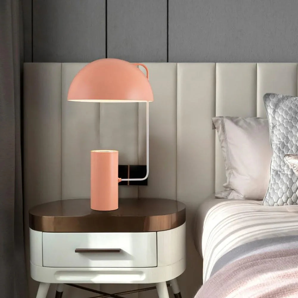 Audara-Scandinavian Simple Bedroom Study Office Desk Light Modern Designer Model Metal Desk Lamp Living Room Sofa Beside TV Wall Table Lamp Cafe Villa B&B Decoration Lighting Fixture