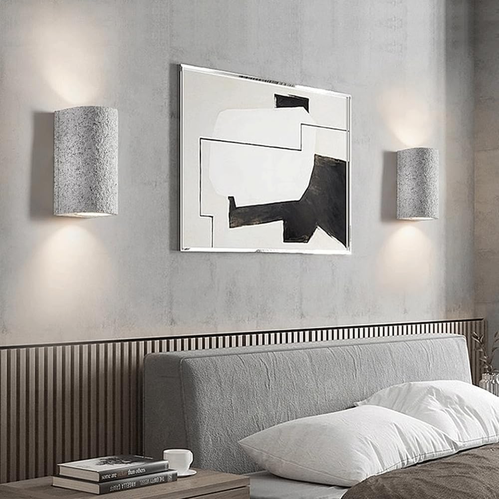 Audara-Modern Wabi-sabi Wind Art Wall Lamp Scandinavian Simple Corridor Aisle Wall Lights Designer Premium Bedroom Bedside Sconces Fashion American LED Mounted Lighting Fixture