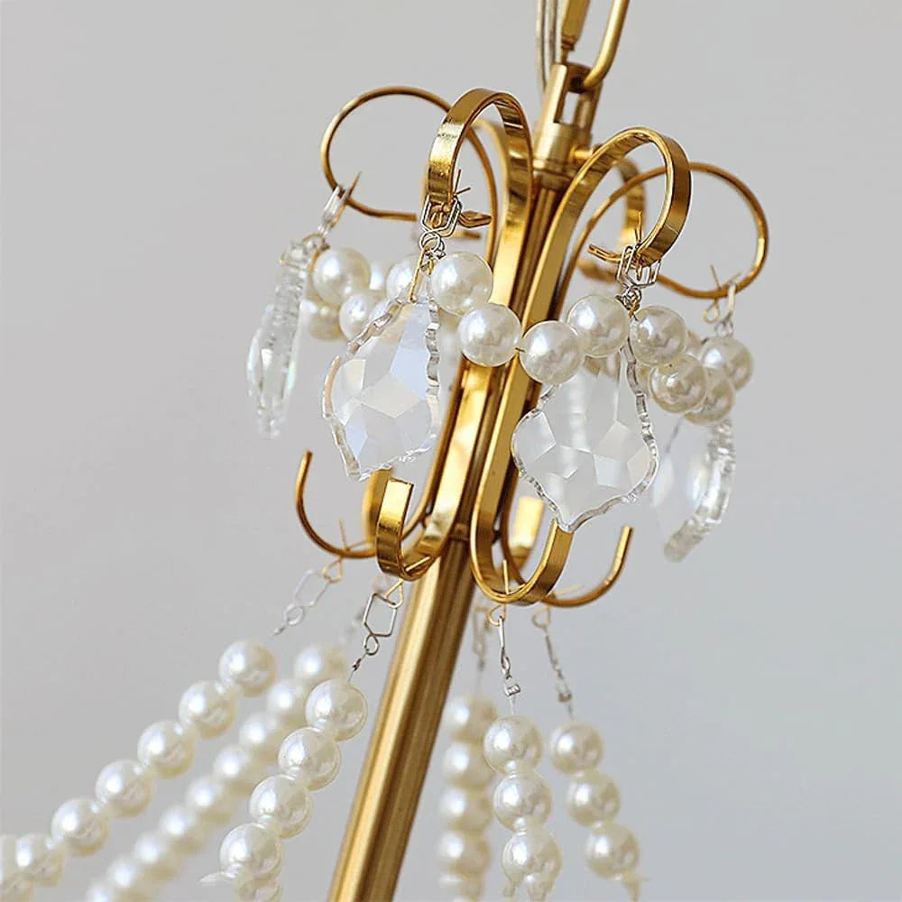 Audara-20-inch Crystal Chandeliers Round-Shaped European Modern Chandeliers Suitable for Living Rooms, Bedrooms, Studies, Dining Rooms, Hotels, Kitchens, and Island Ceiling Lights